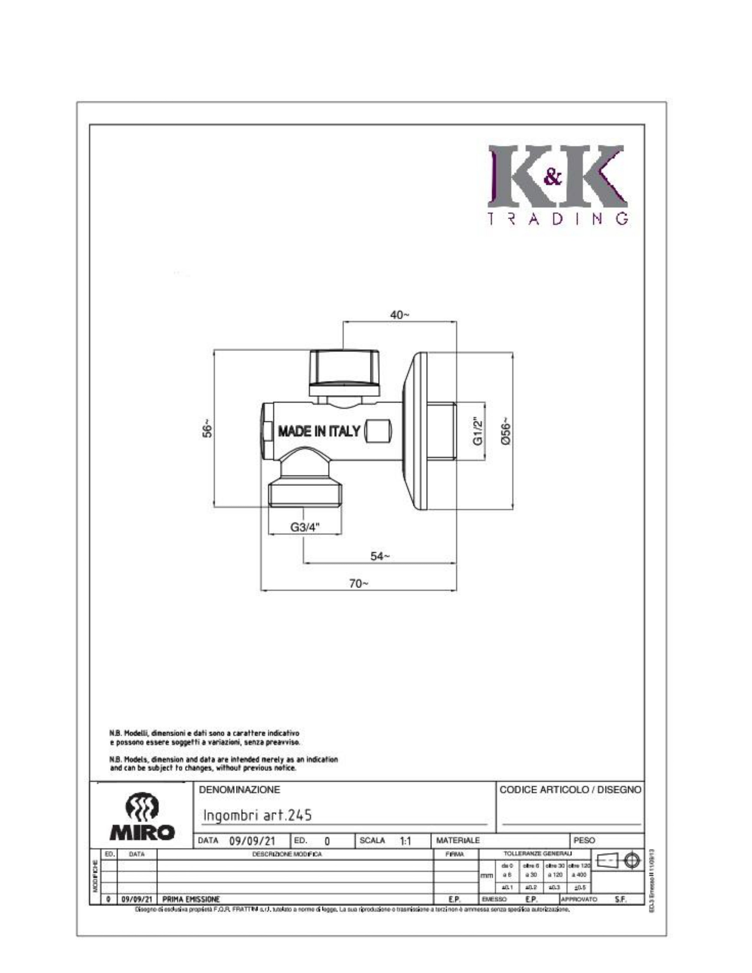 Miro Wahser Machine Tap