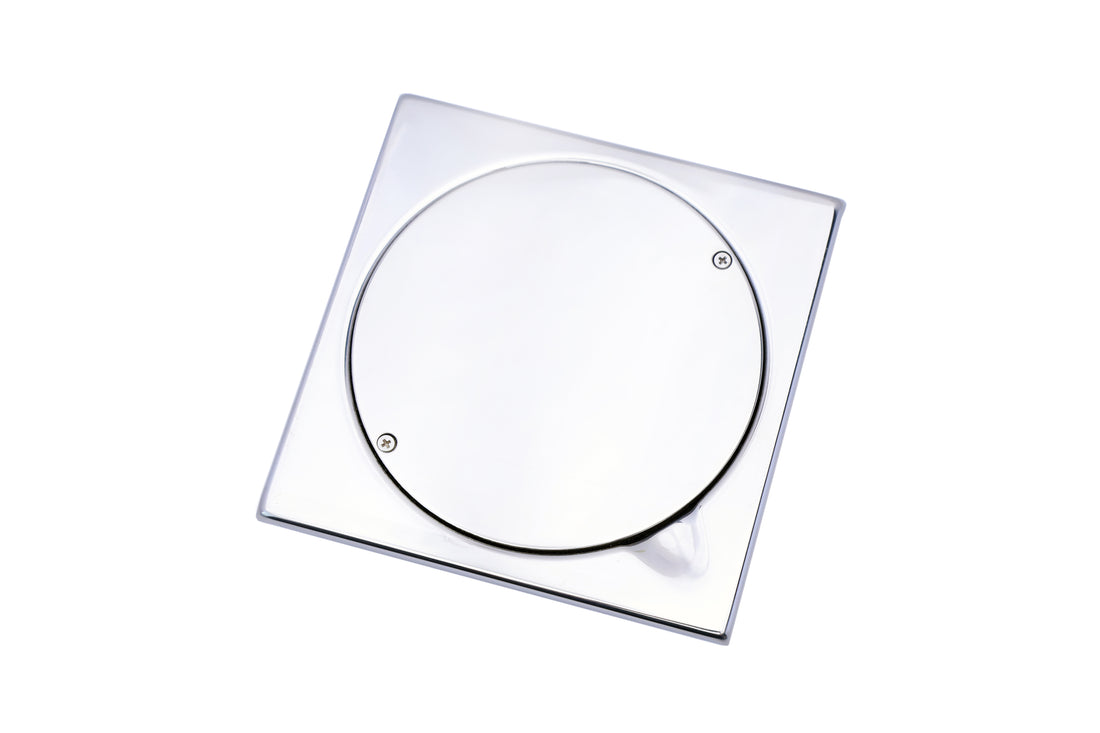 Miro Floor Drain (Clean out) - Italian Made - 15*15cm